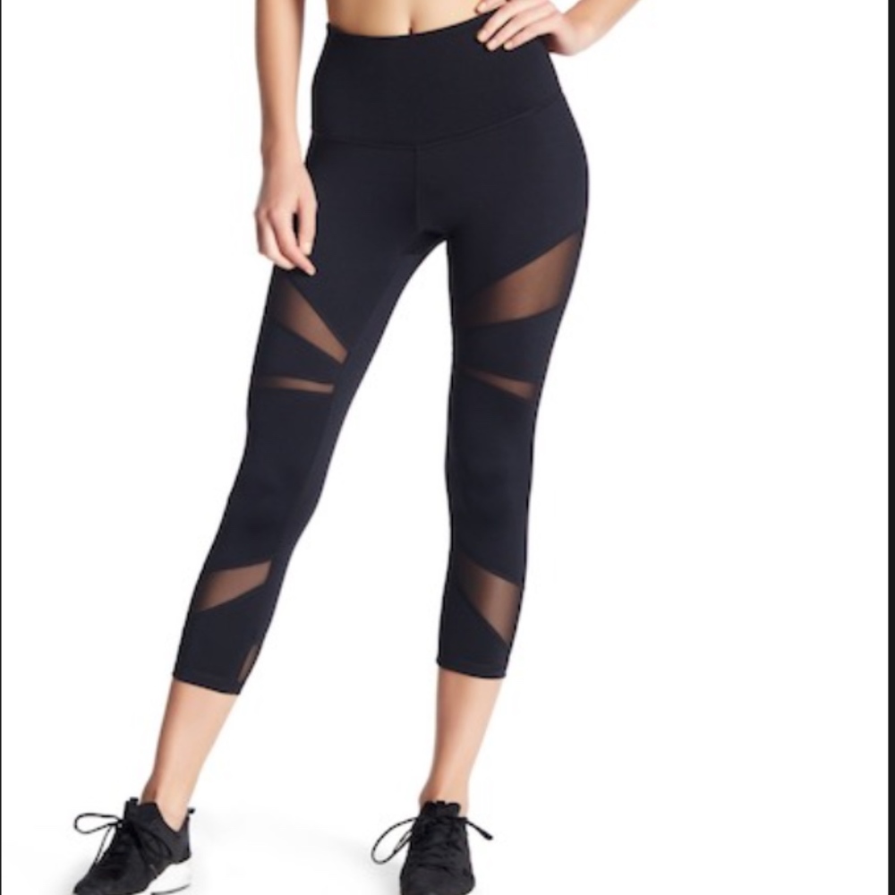 SOLD ** Zella Mesh Legging High Waist